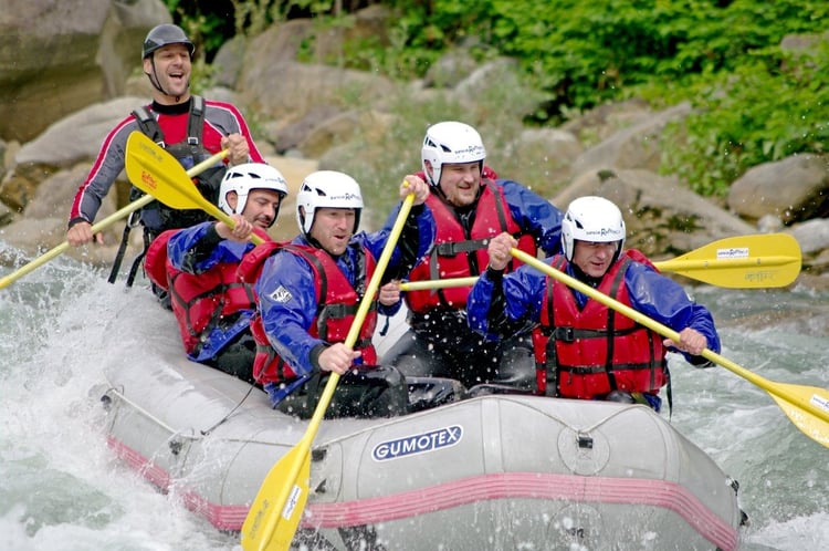 Guys trip - whitewater rafting Guys trip - whitewater rafting