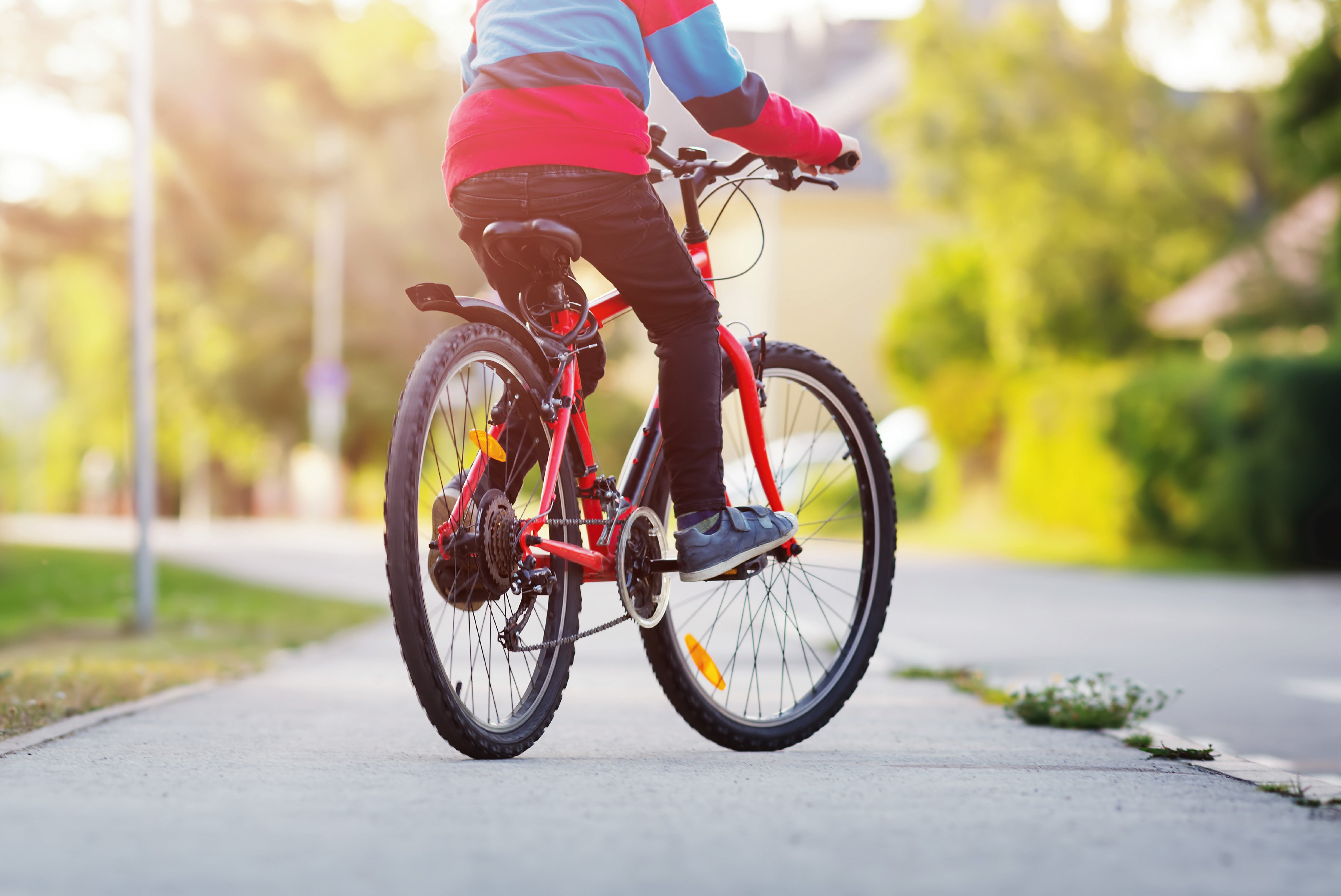 kid on a bike