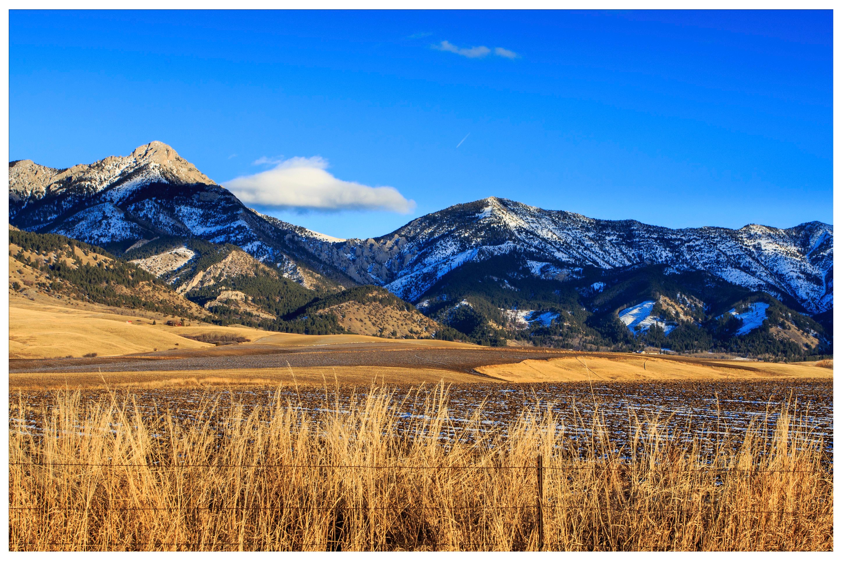 Four Magnificent Mountain Ranges Surrounding Bozeman, Montana