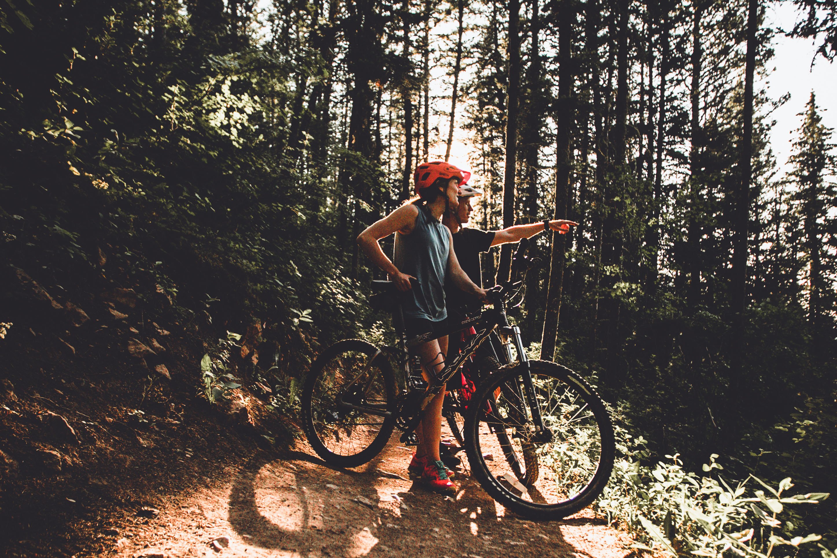 Mountain biking in Yellowstone National Park