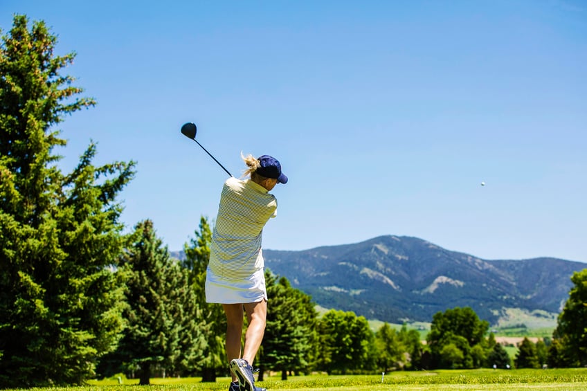 Bridger Creek Golf Course in Bozeman, Montana