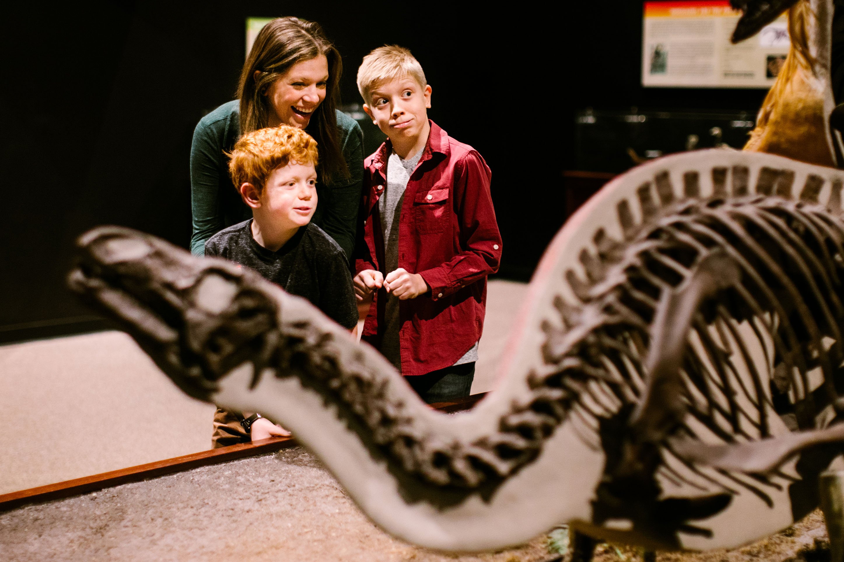 Family at Museum of the Rockies