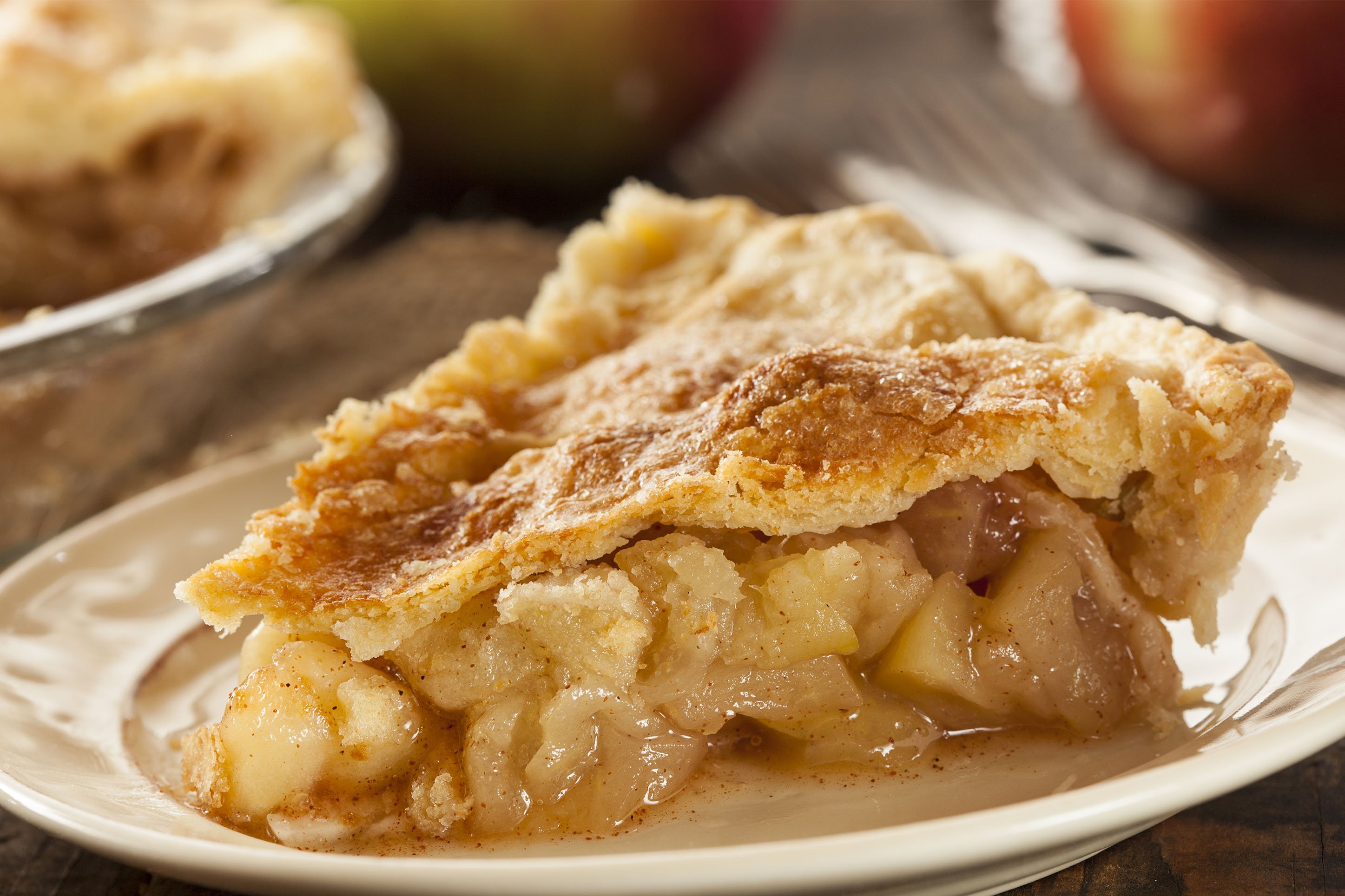 A slice of apple pie at the Kountry Korner Cafe in Bozeman