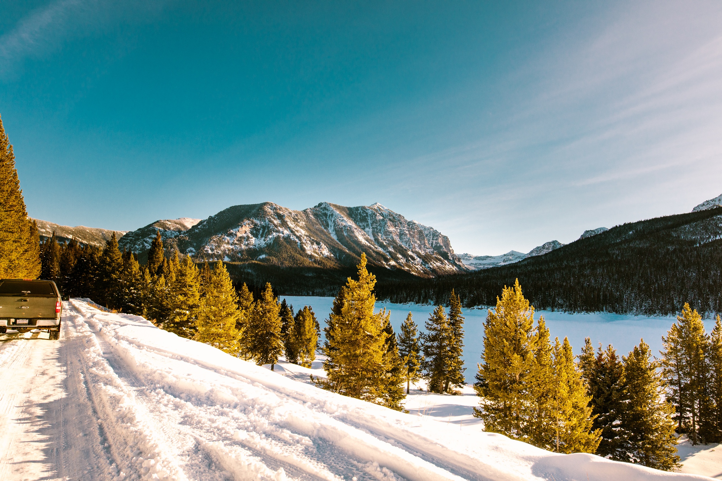 Scenic Winter Drives Around Bozeman