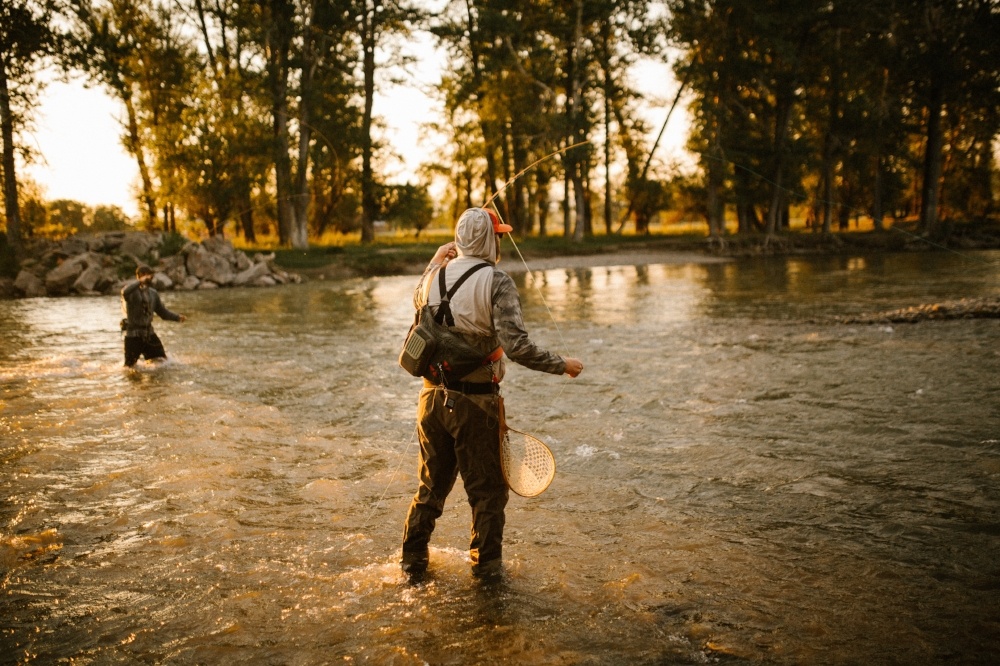 Fall fly fishing in Bozeman, Montana