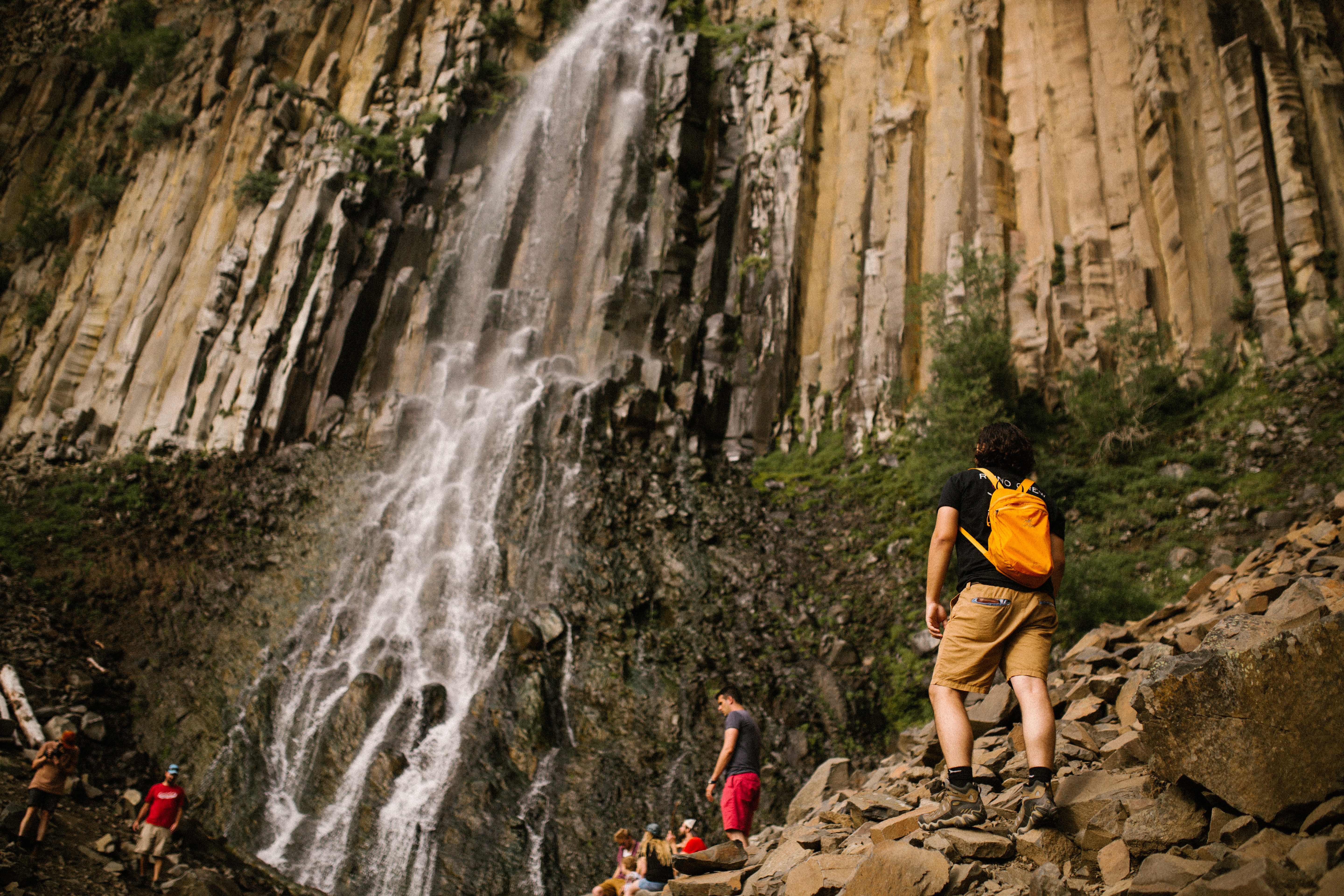 Palisade Falls in Bozeman, Montana