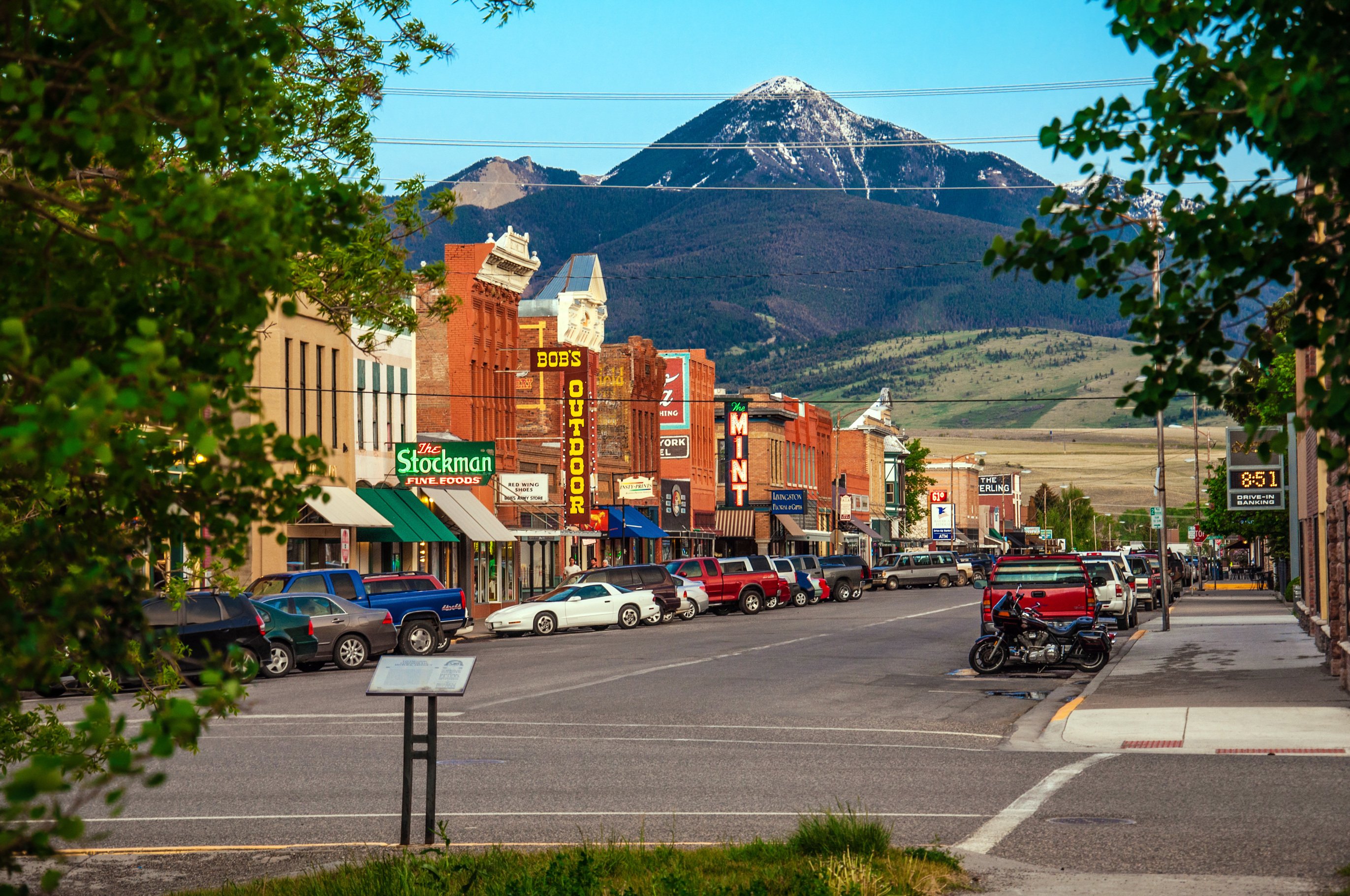 Downtown Livingston, Montana