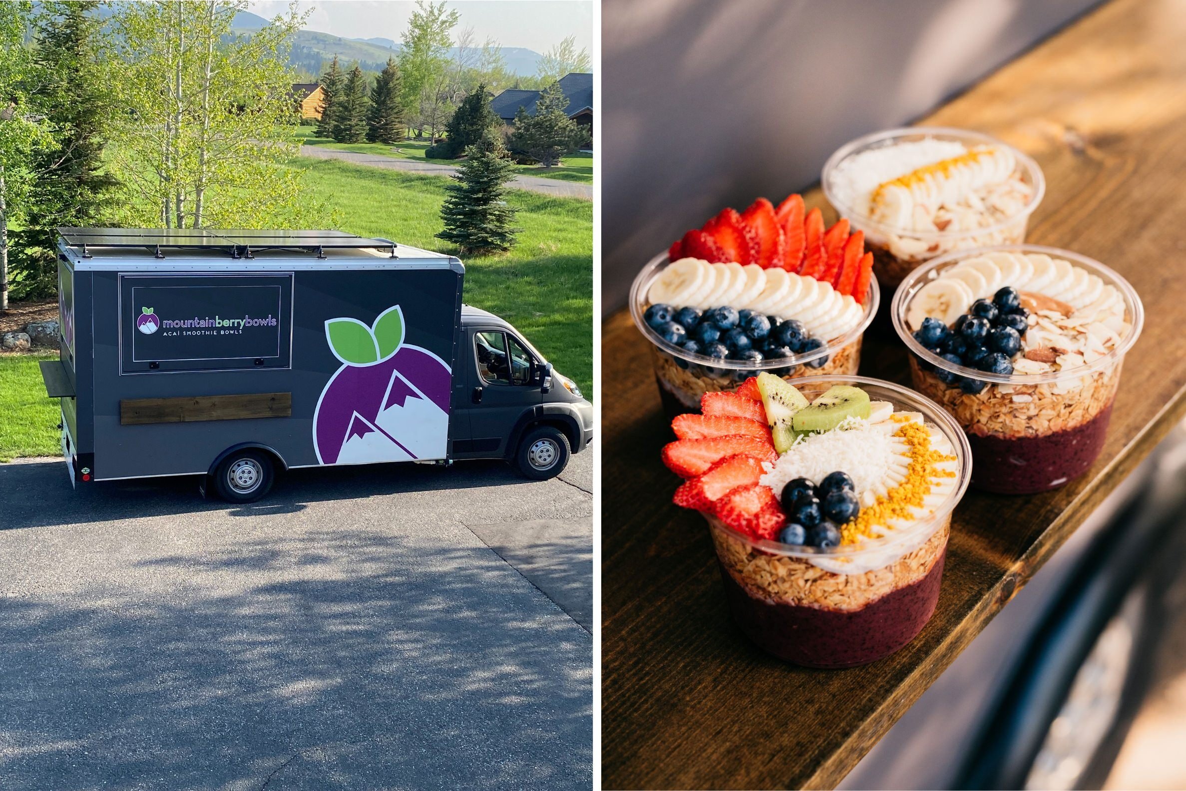 Mountain Berry Bowls Food Truck and bowls in Bozeman, MT