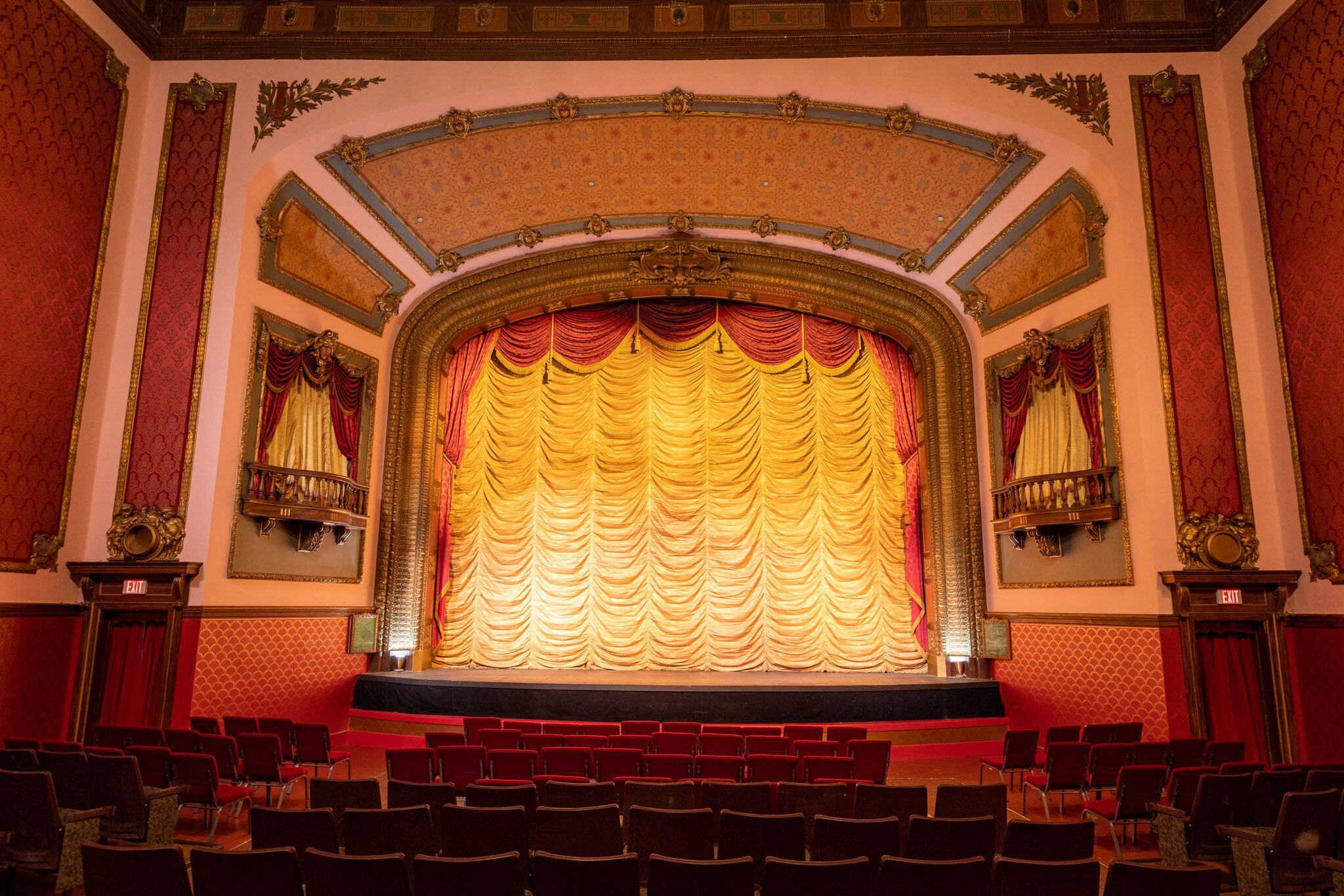 Interior of The Ellen Theatre in Bozeman