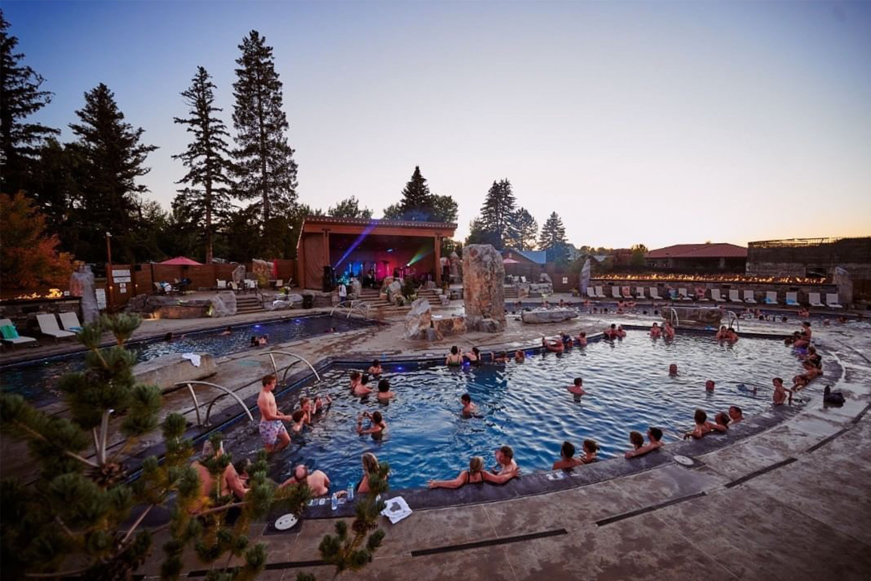 hot springs to visit in montana